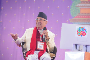 केपी ओली भन्छन् – ‘अहिलेको सरकार सायद आगजनी गर्नेहरुकै हो’